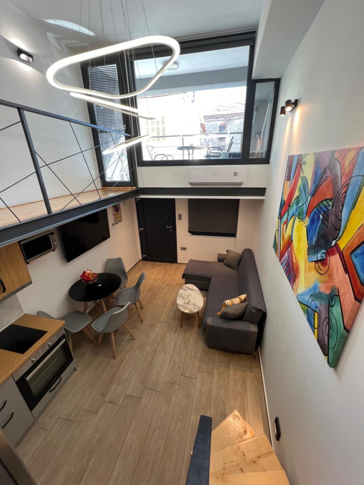 City Center Loft With Private Parking Kavála Eksteriør bilde